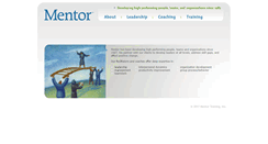 Desktop Screenshot of mentortraining.com