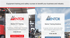 Desktop Screenshot of mentortraining.co.uk