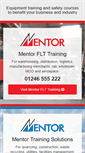 Mobile Screenshot of mentortraining.co.uk